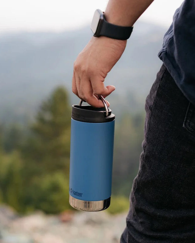 Klean Kanteen - TKWide thermosfles met koffiedop 355 ml - corsair