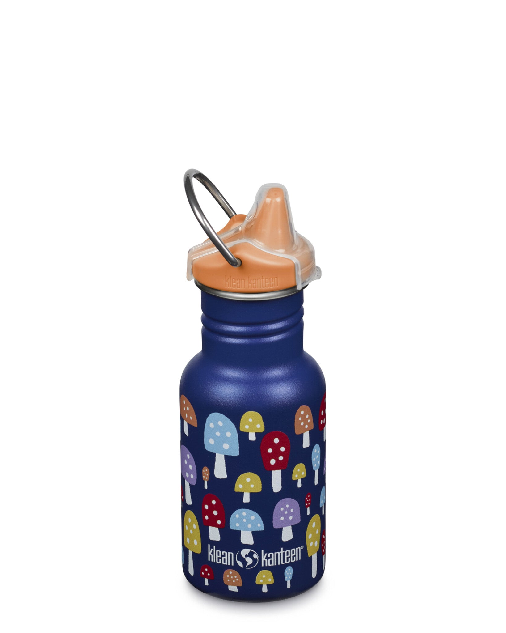 Klean Kanteen kid sippy cap mushrooms