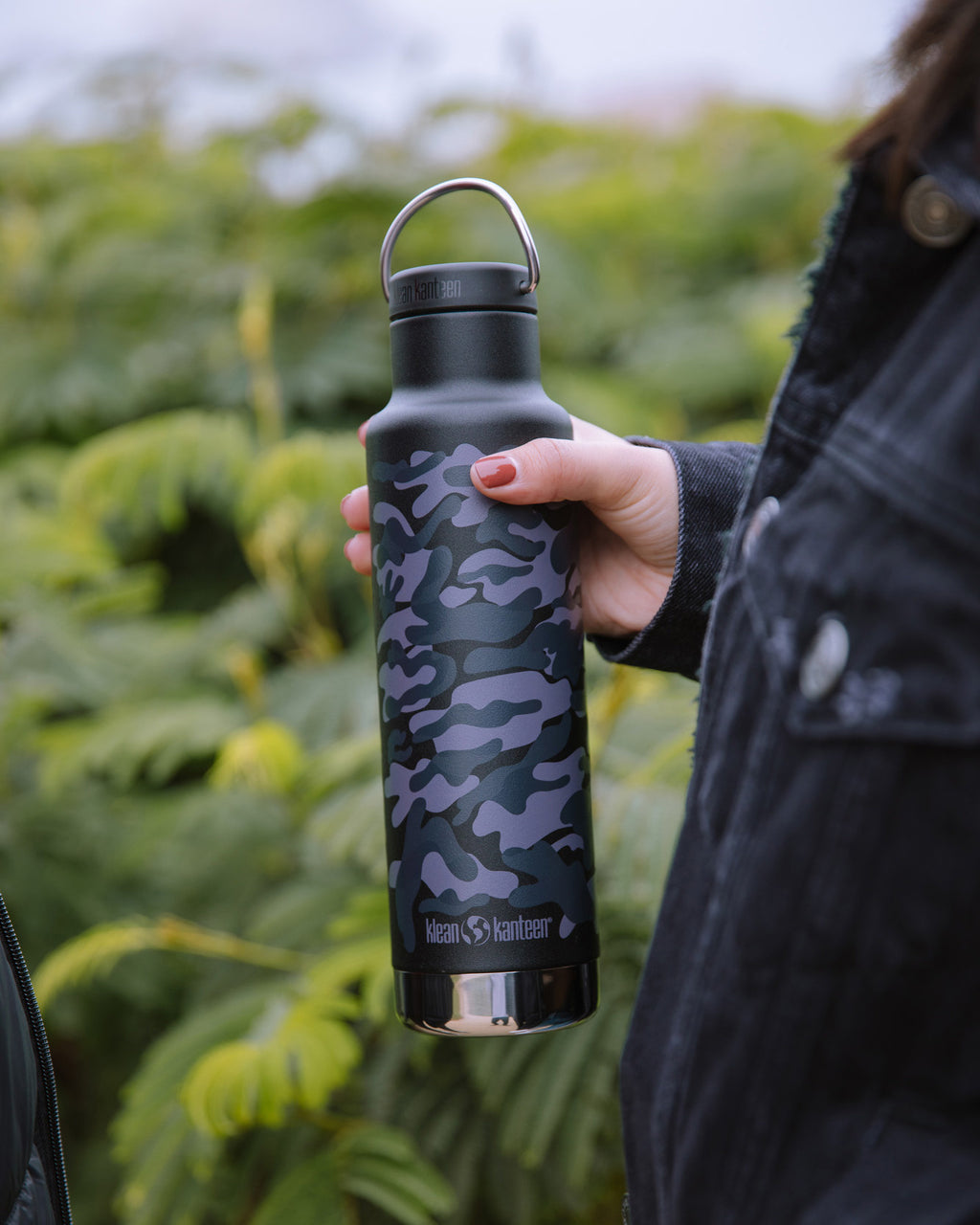 klean kanteen Thermosfles Classic 592 ml - zwart camo 1008935 life 1