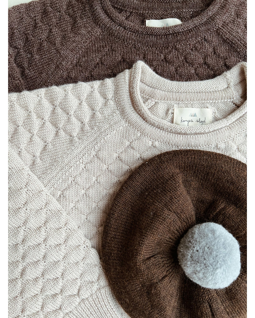 konges sloejd konges sloejd Baret belou - bruin ks3835 2