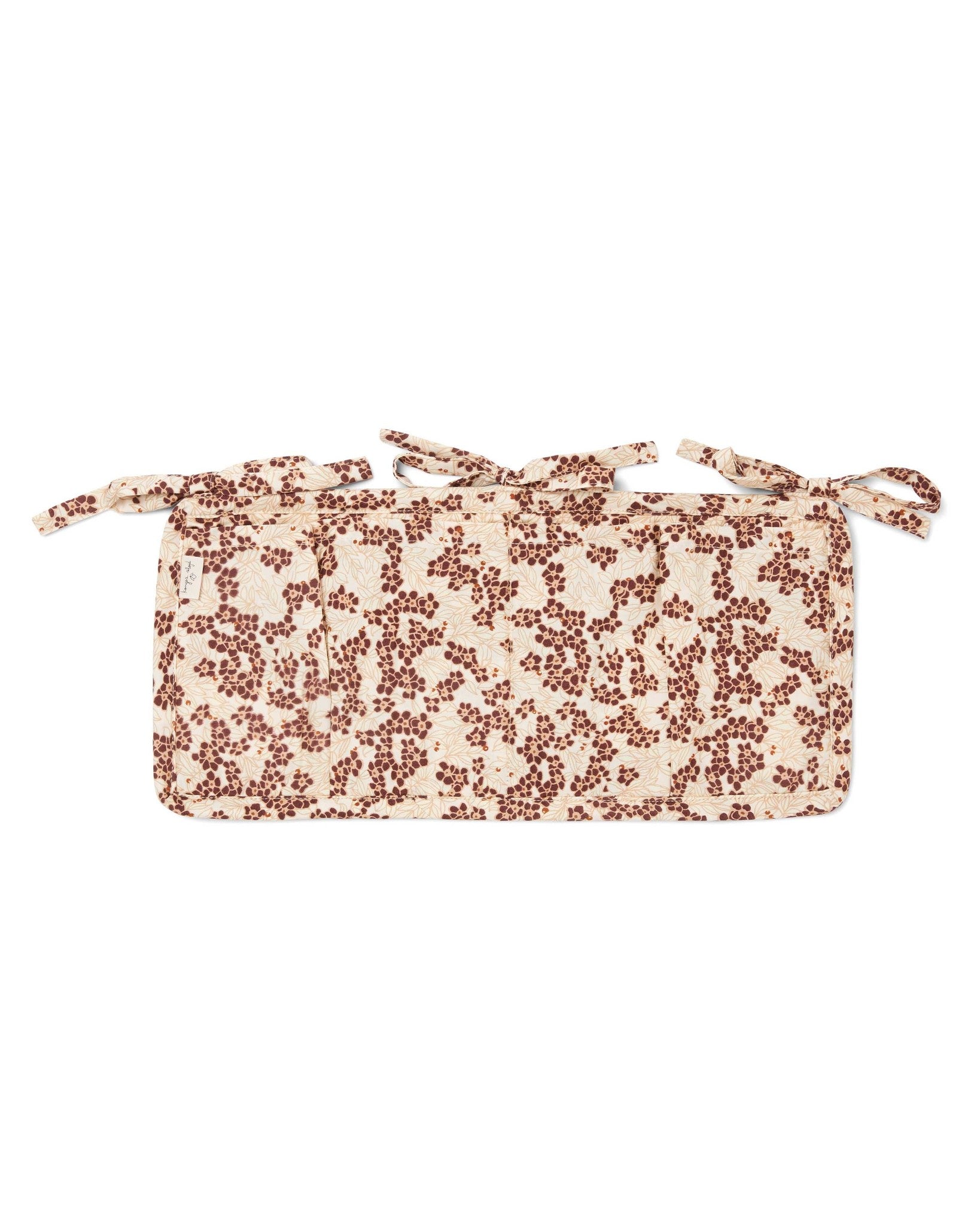 Konges Slojd bedzak winter leaves dark red KS1039