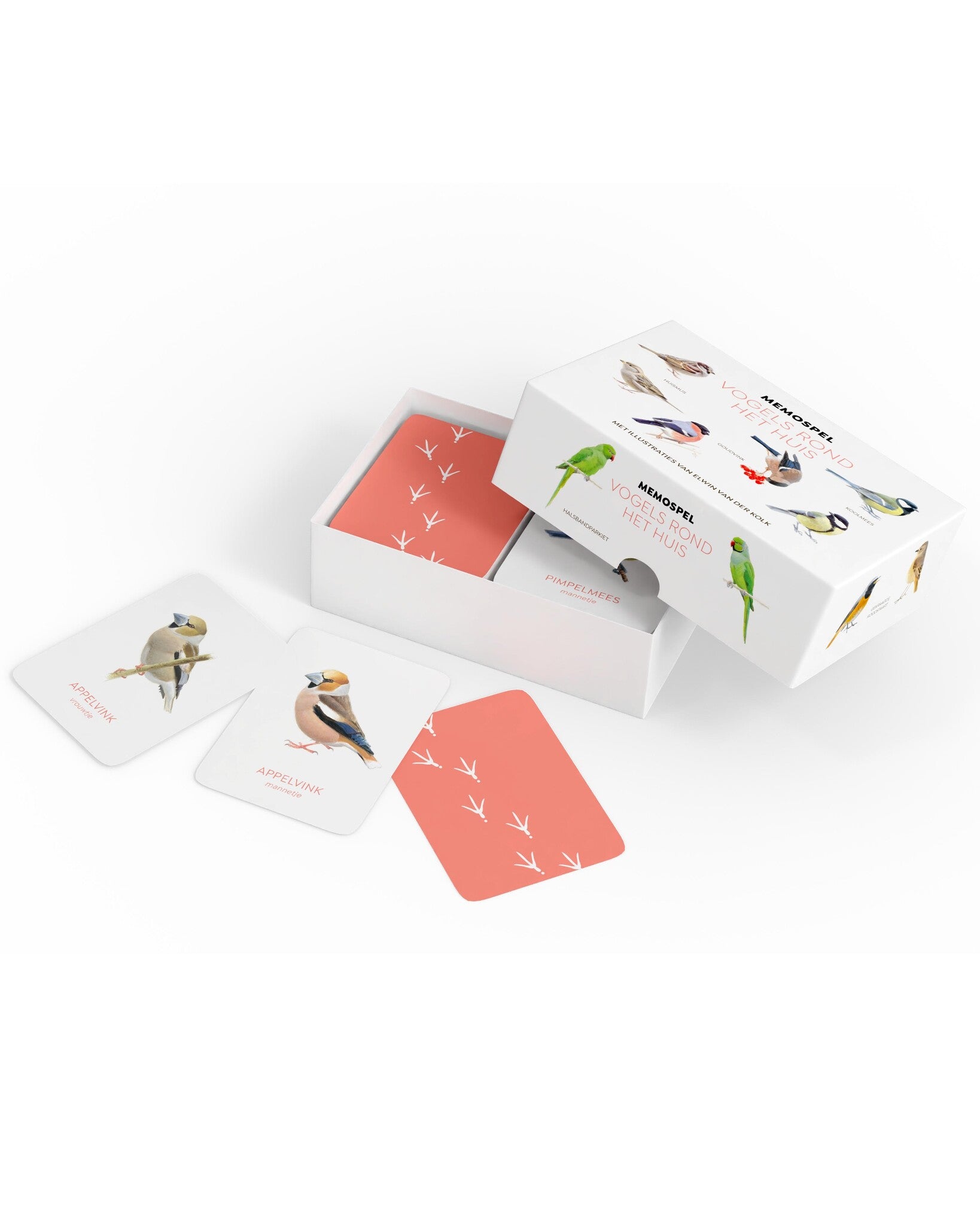 Kosmos Memospel Vogels rond het huis 9789043929837