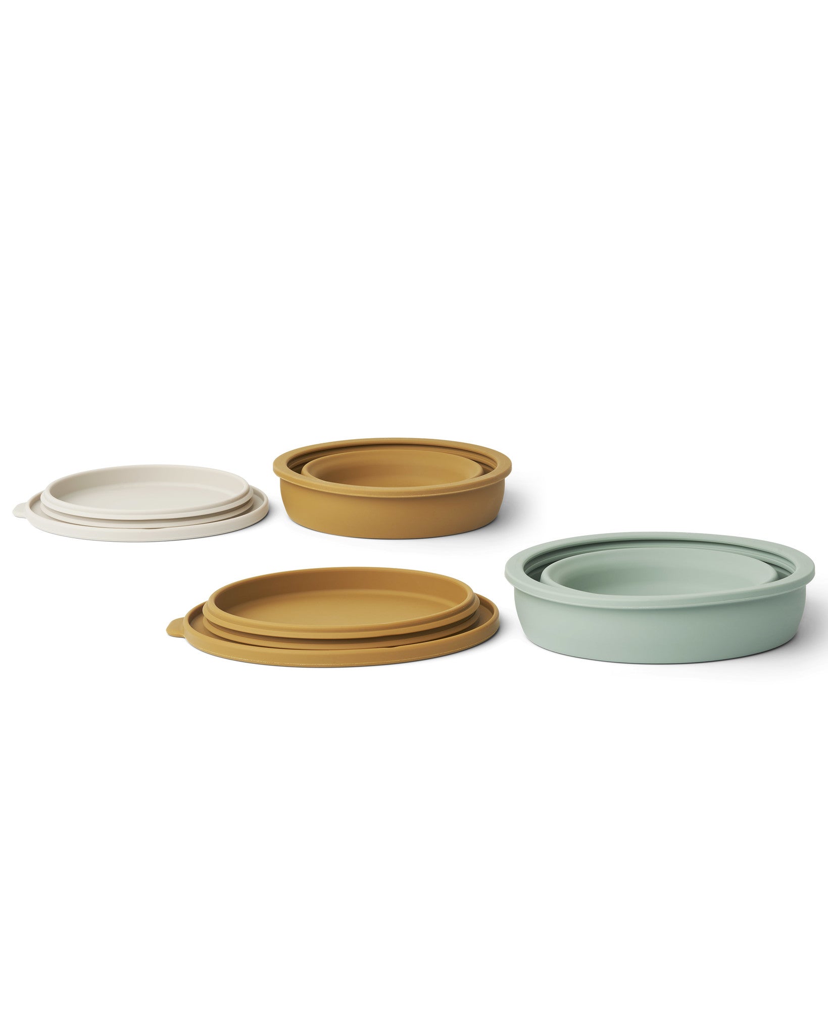Liewood Opvouwbare kom set van 2 caramel 3 LW14389