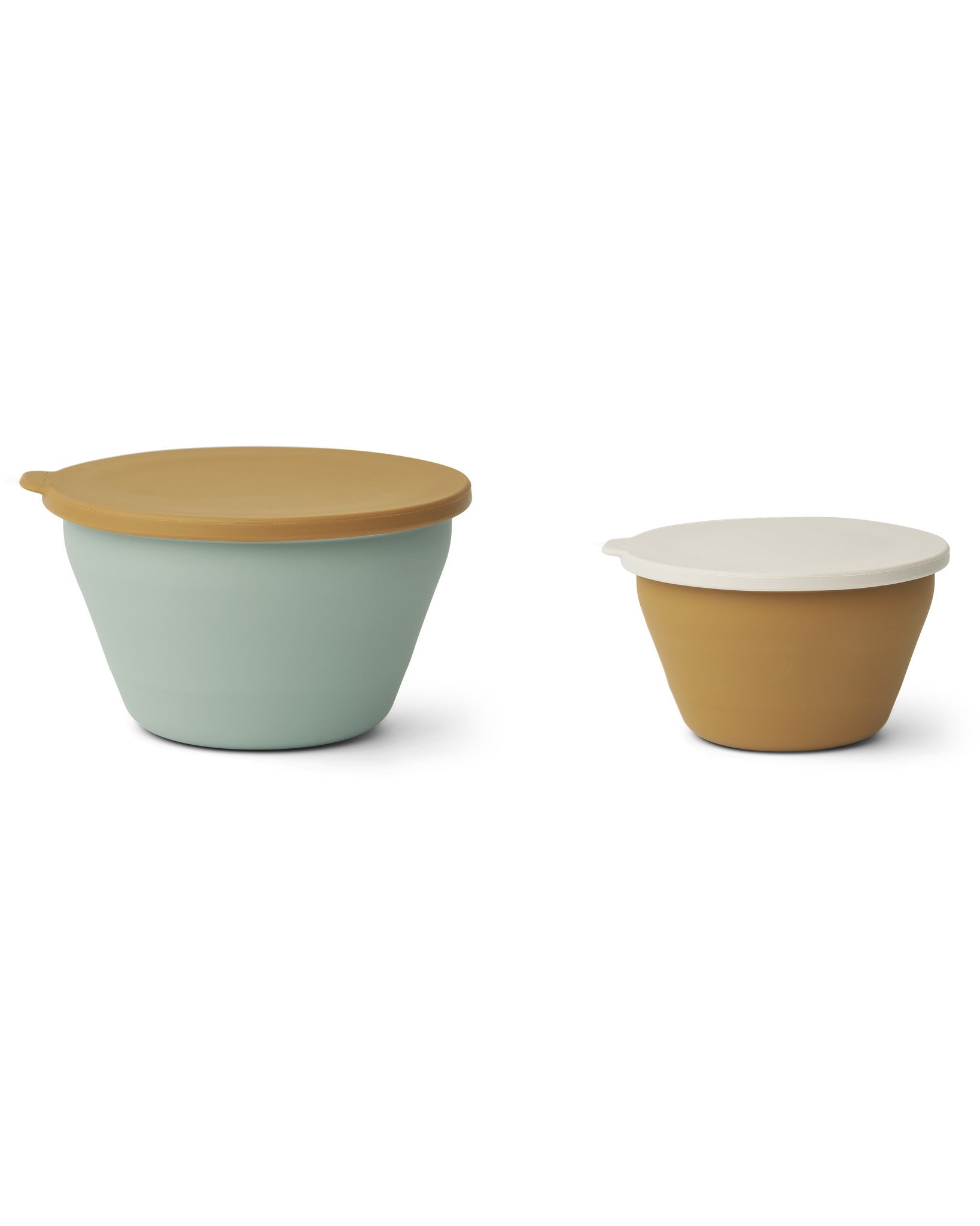Liewood Opvouwbare kom set van 2 caramel LW14389