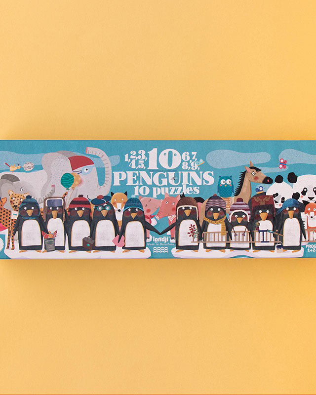 Londji-Puzzles-10 penguins puzzle 1