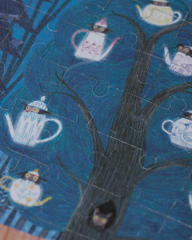 Londji-Puzzles-Night and day in the forest pocket puzzle-4
