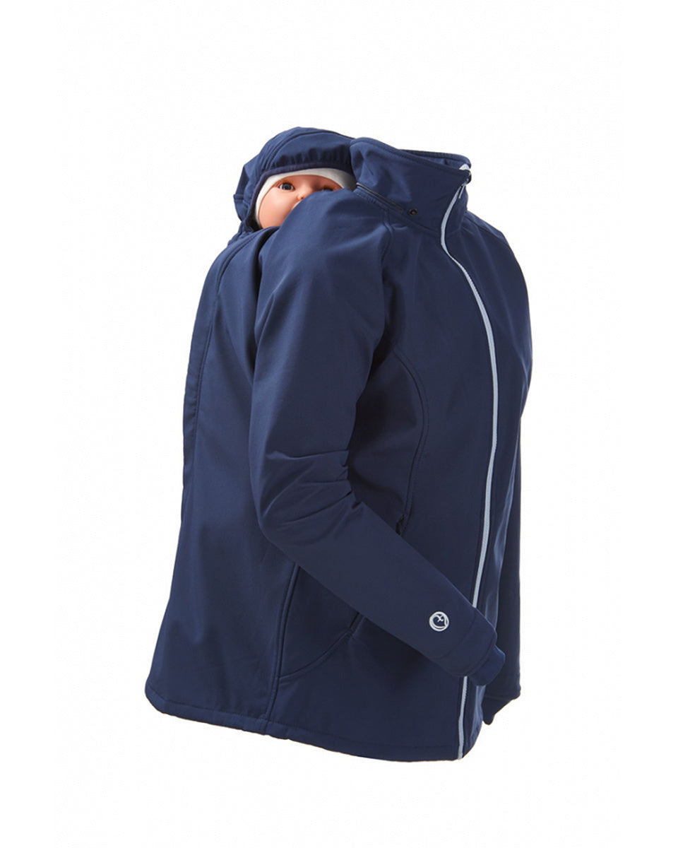 Mamalila Softshell jas Blauw 1
