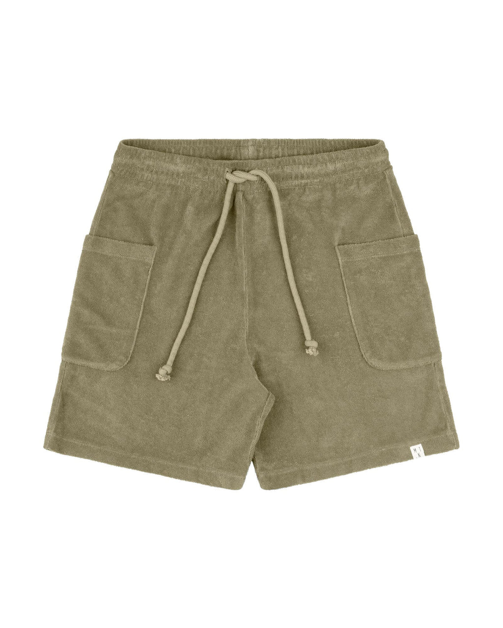 Matona-SS25-Flatlay-Kids-Terry-Pants-olive-green-1