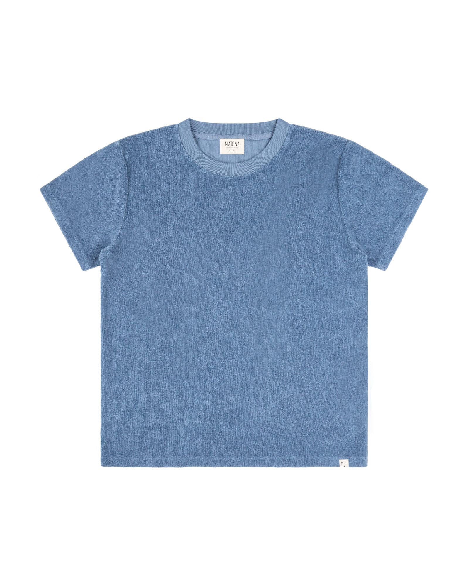 Matona-SS25-Flatlay-Kids-Terry-Tee-dusk-blue-1