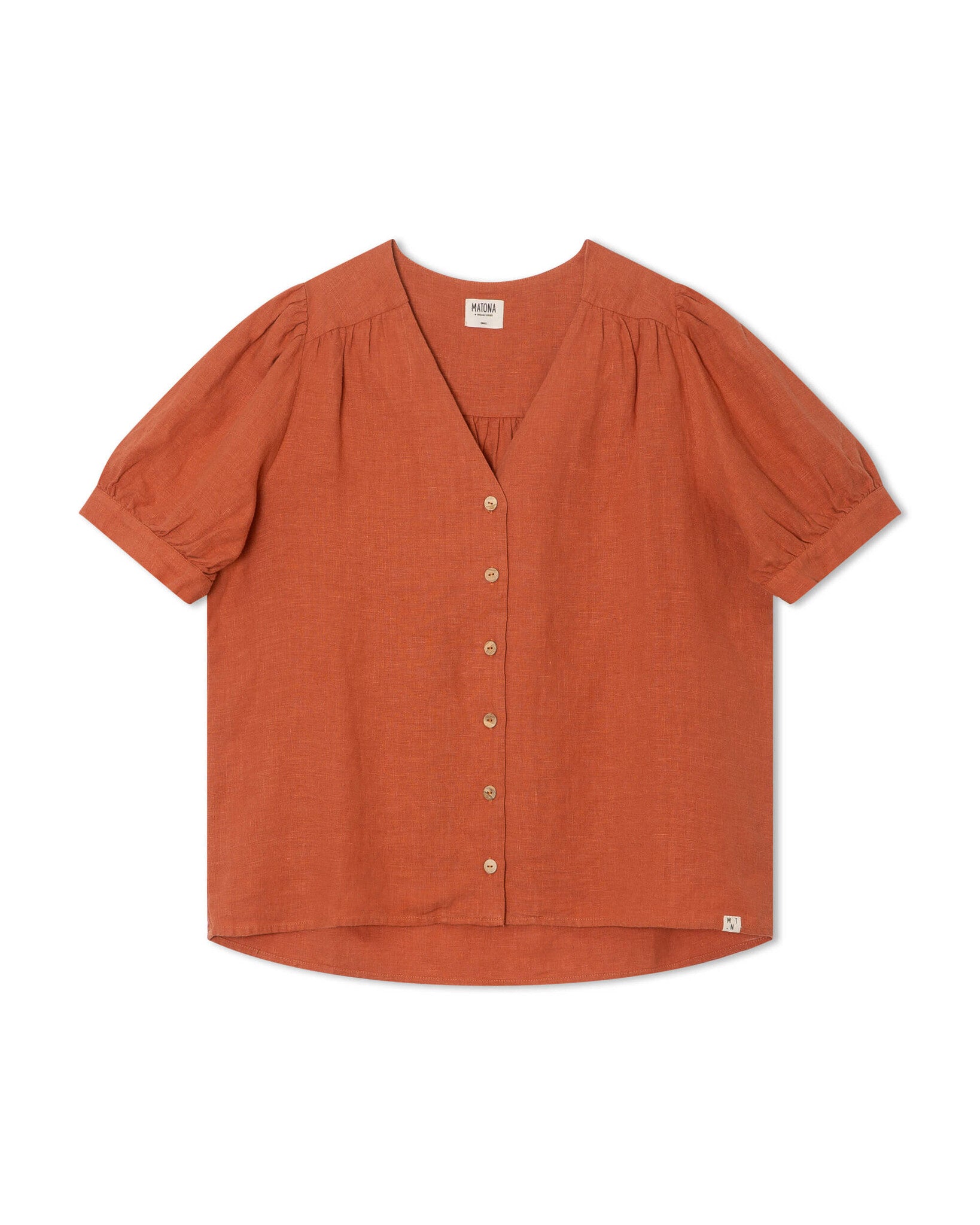 Matona-SS26-Flatlay-Women-Day-Blouse-rooibos-1