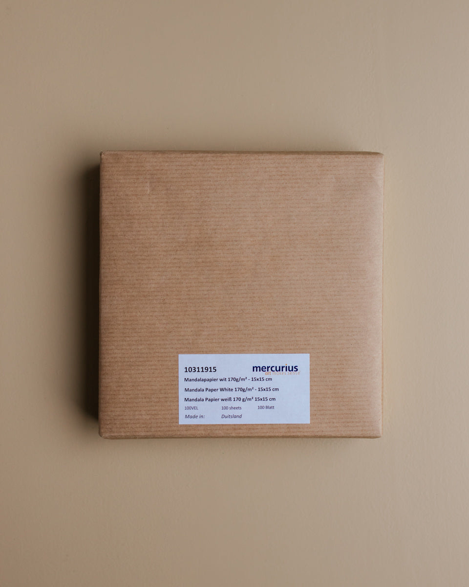 Mercurius mandala papier - wit 3 10311915
