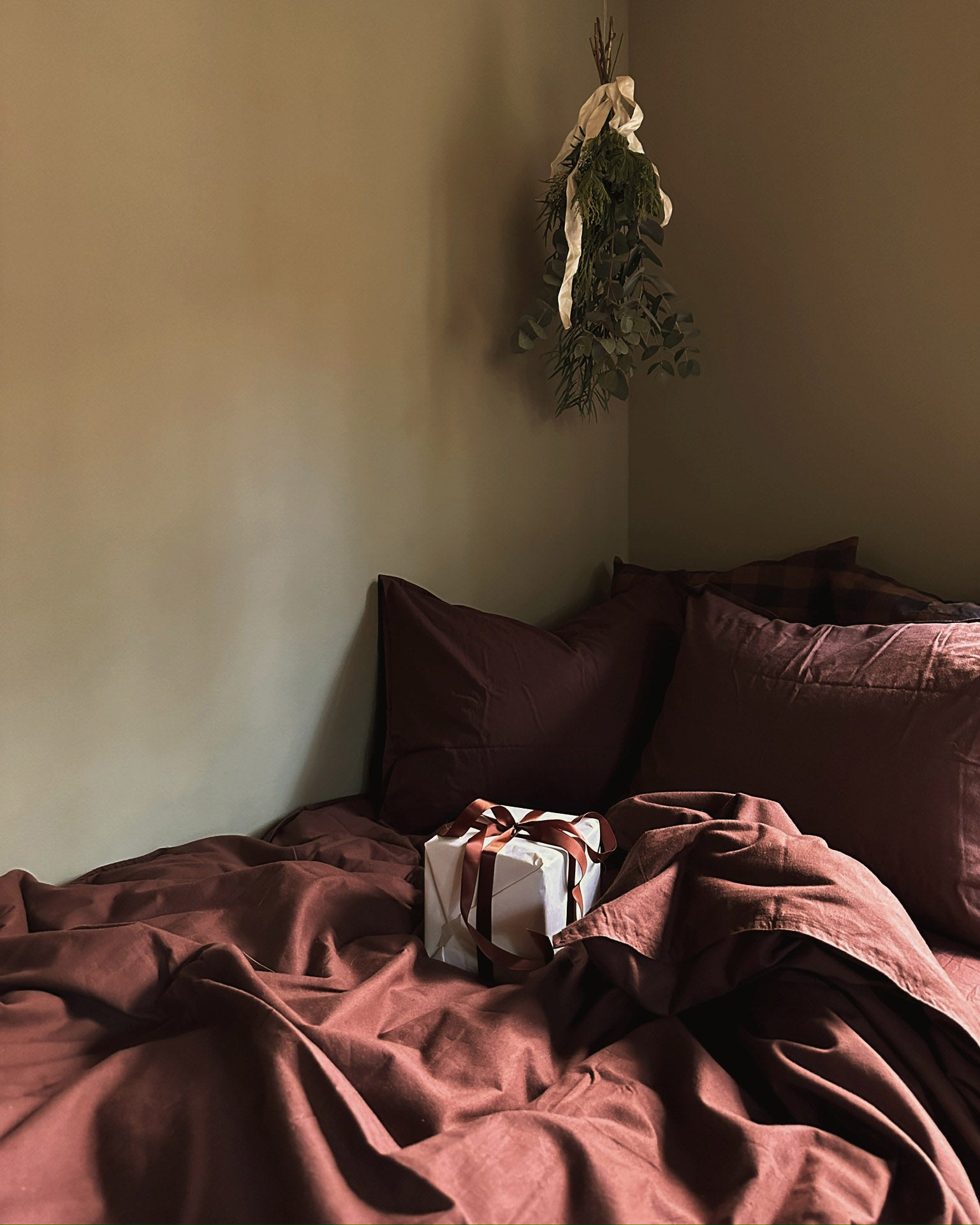 Midnatt Cortado brown bedding2