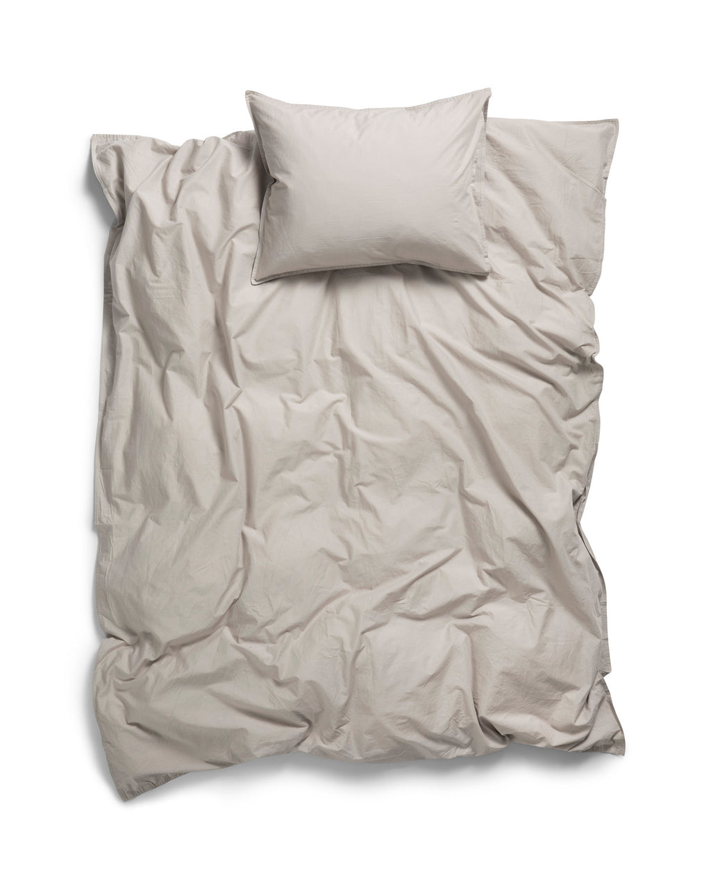 Midnatt-crib-cot-bedding-pebble-gray-organic-cotton