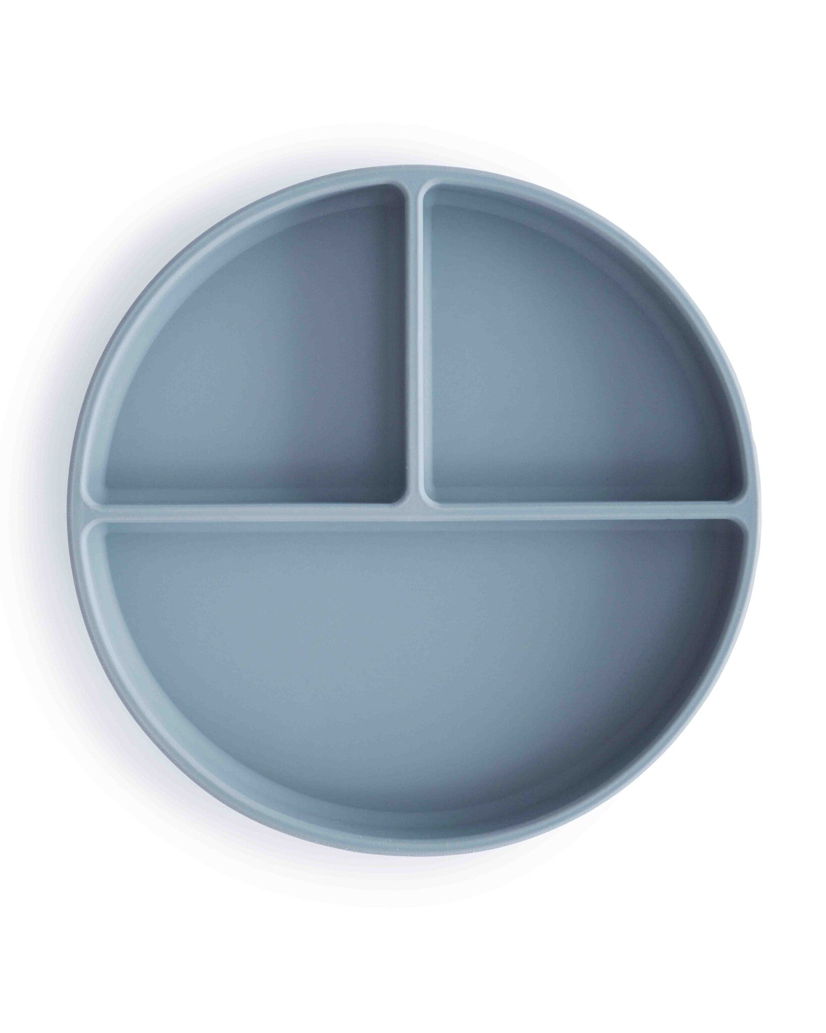 Mushie Bord met vakjes - powder blue
