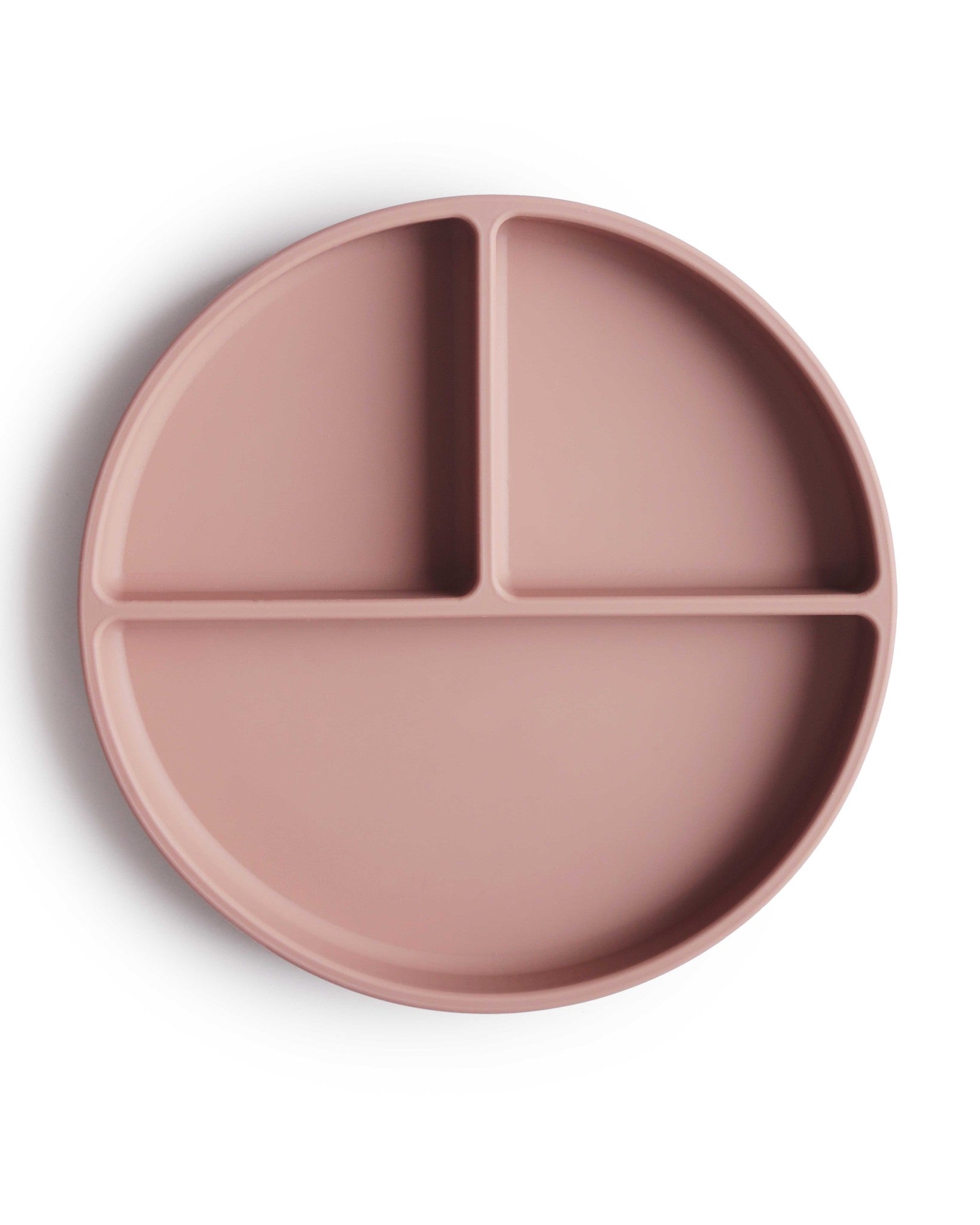 Mushie plate with boxes BLUSH2