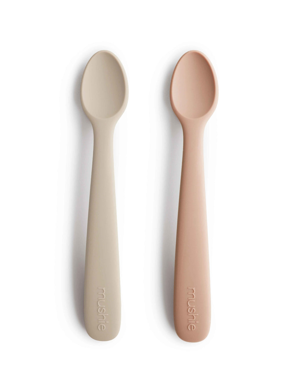 Mushie set van 2 lepels shiftingsand_blush_