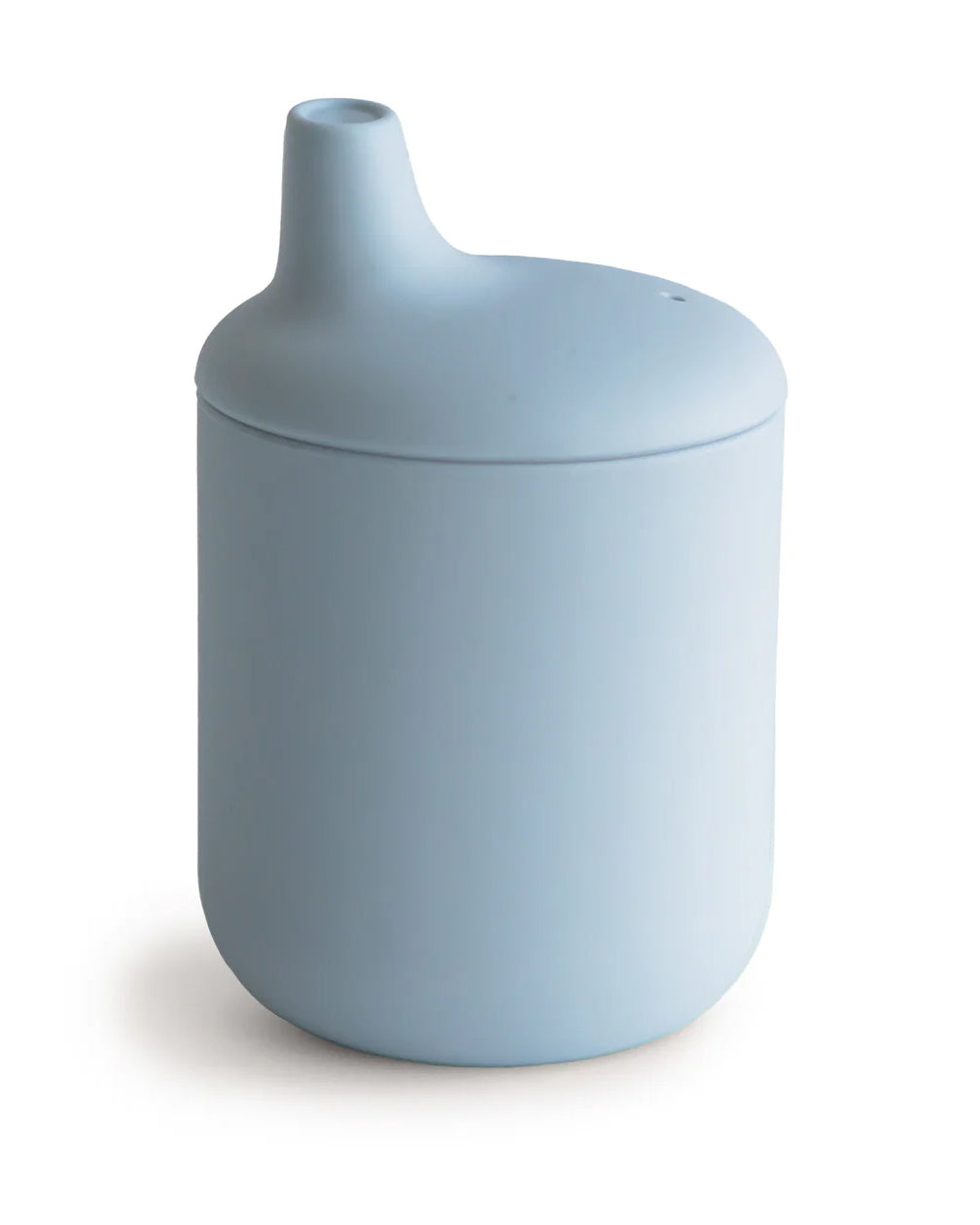 Mushie Silicone SippyCup_PowderBlue