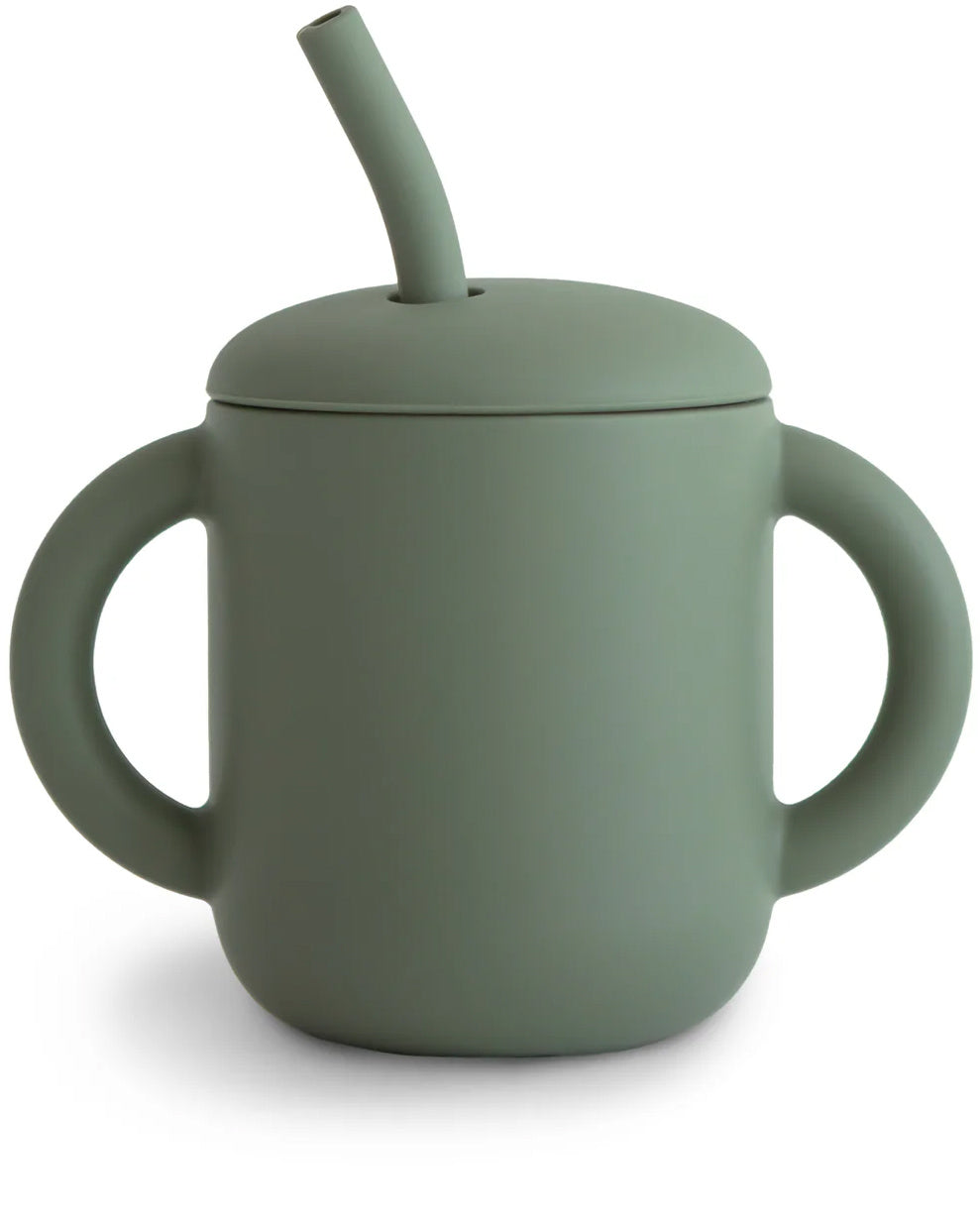 Mushie Silicone Training Cup_Dried Thyme