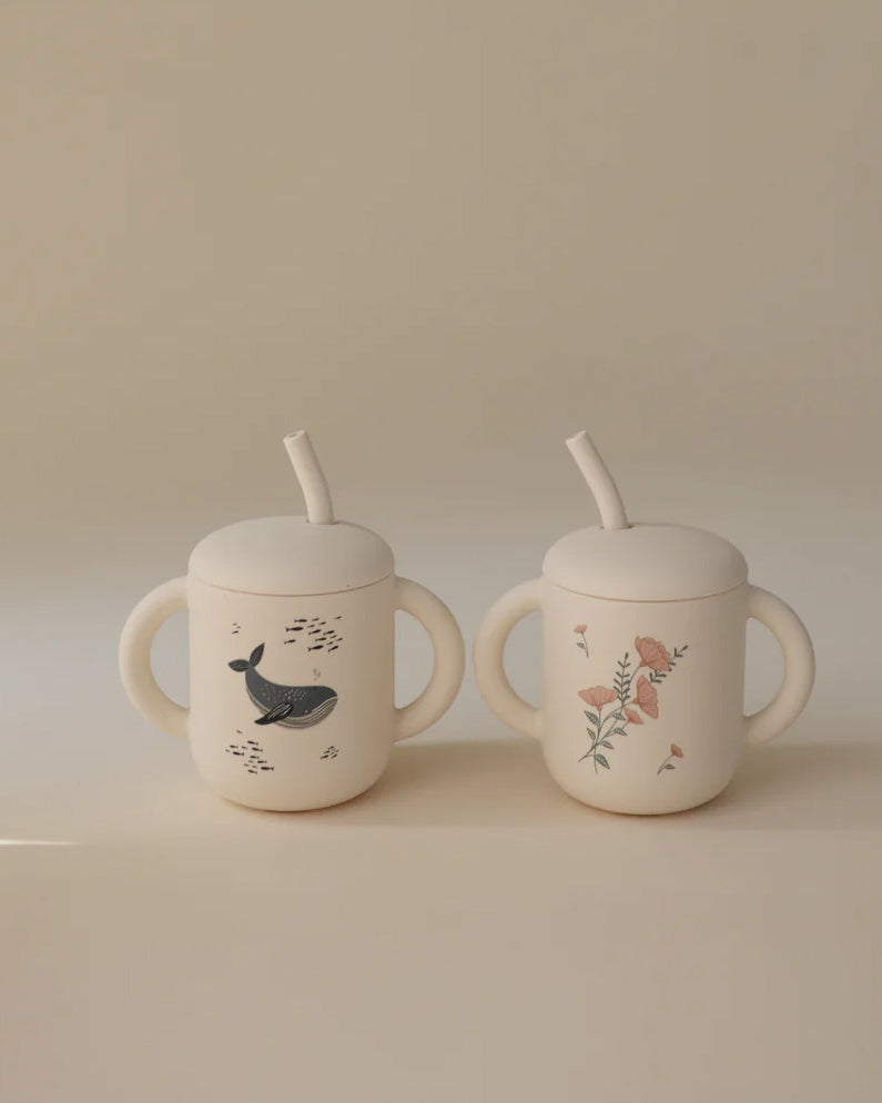 Mushie Silicone Training Cups