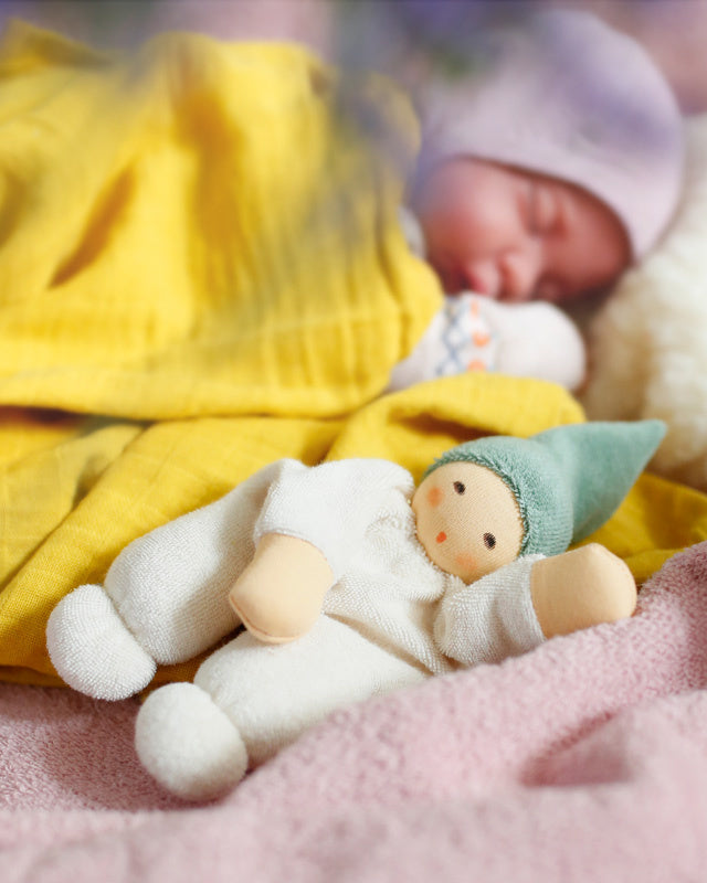 Nanchen baby knuffel nucki groen 152027