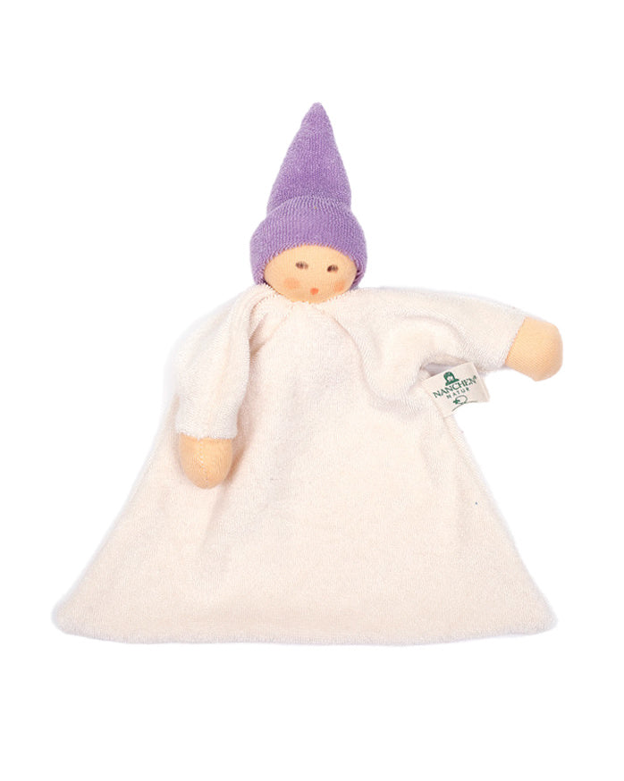nanchen natur Knuffelpopje - lila
