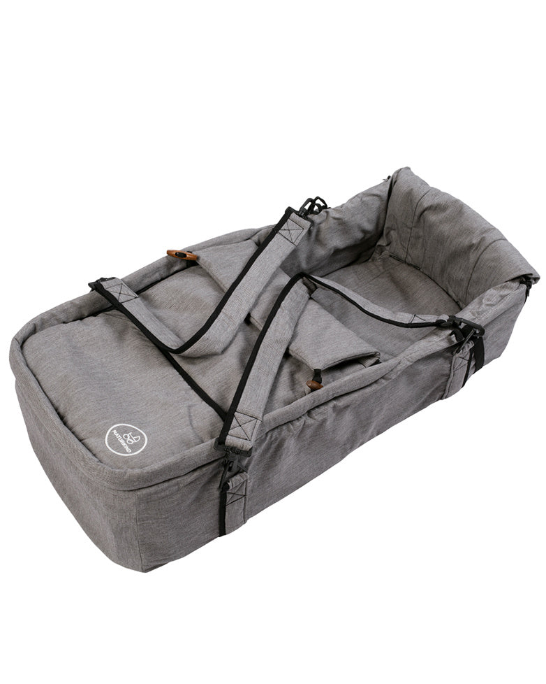 Naturkind grijs zachte reiswieg 6040-tragenest-siebenschlaefer