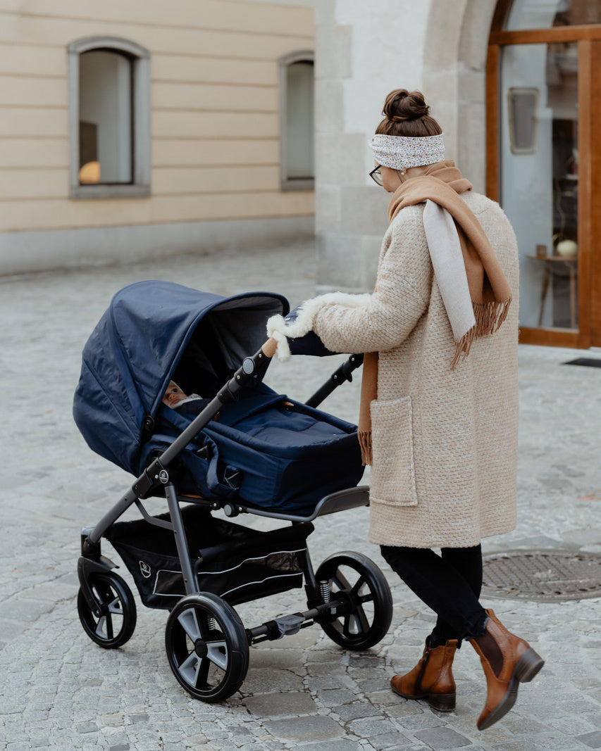 Naturkind stroller lux kornblume-donkerblauw