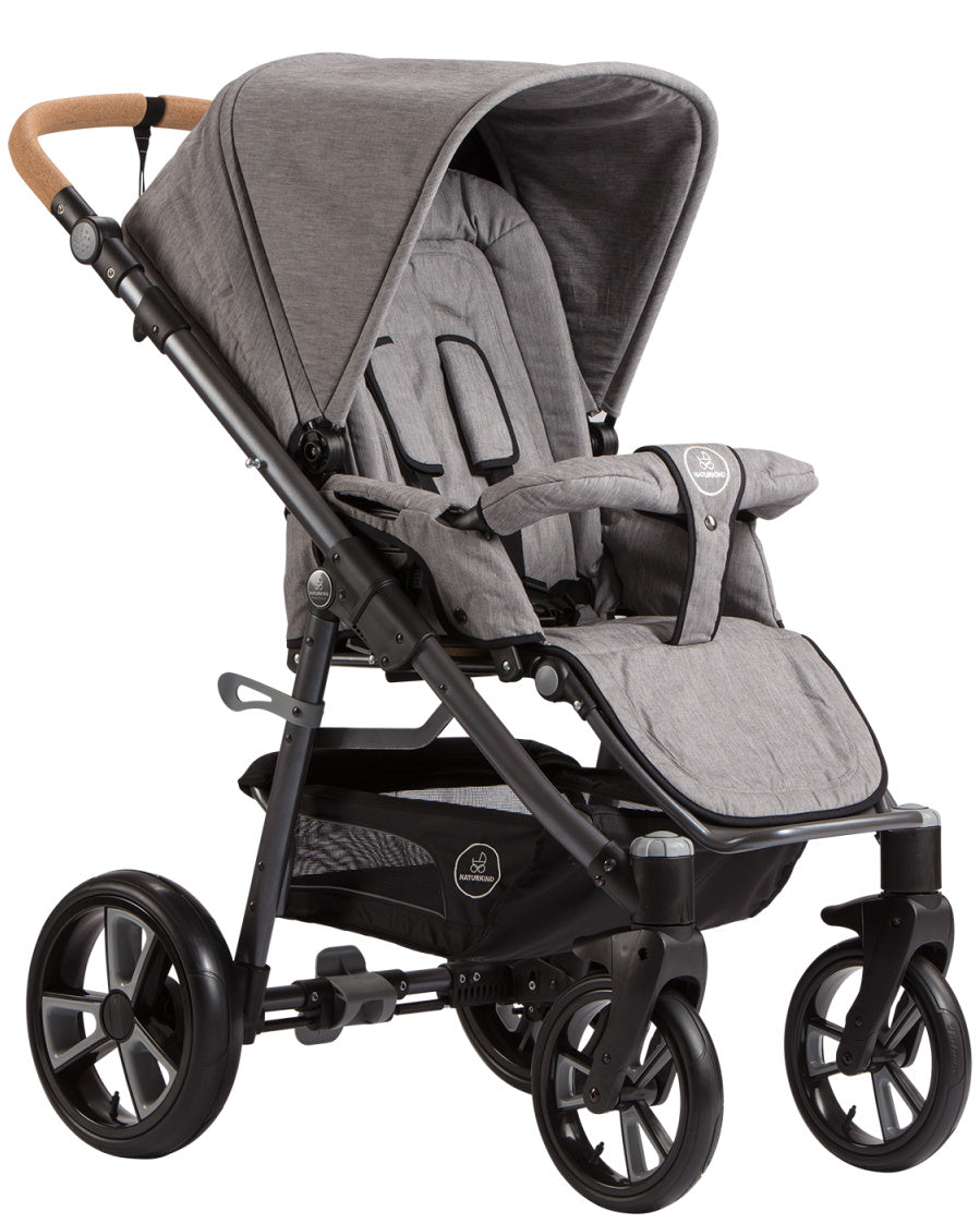 Naturkind stroller lux molted grey siebenschlaefer