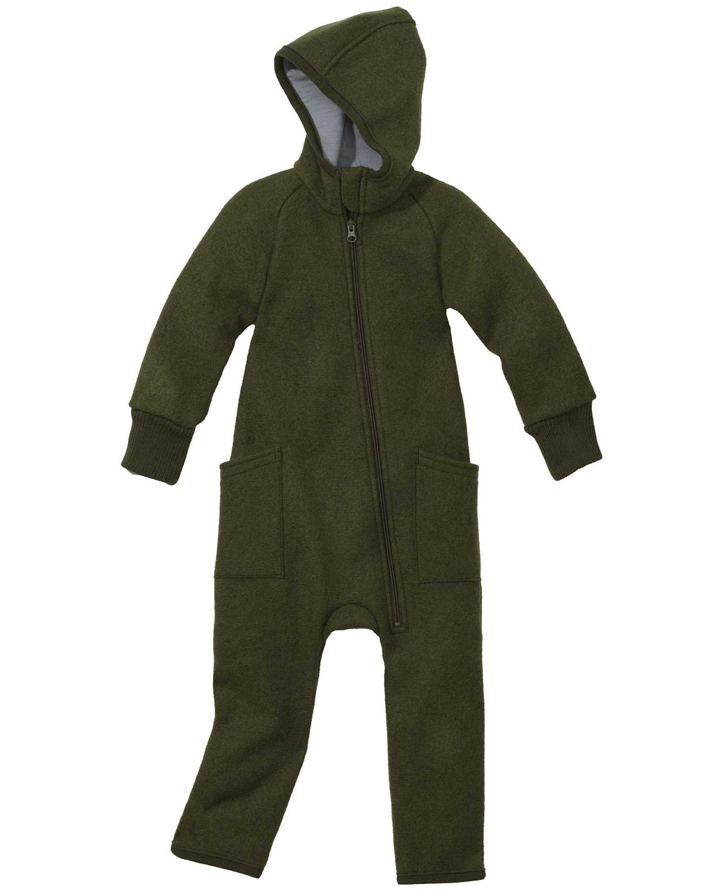 Overall met rits olive 1