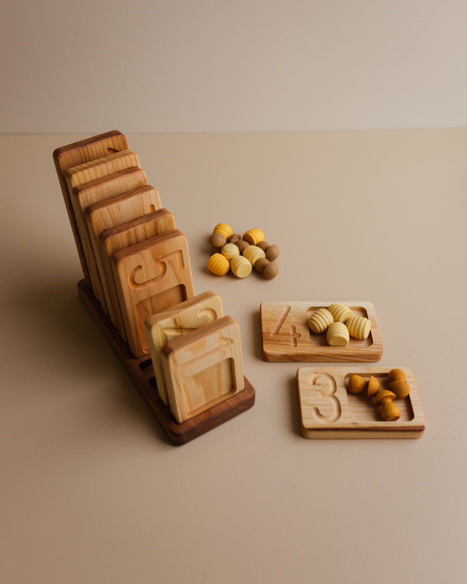 Oyuncak houten tray