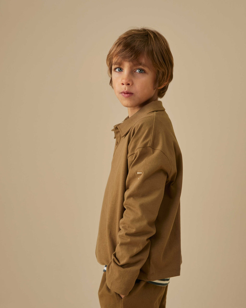 Poloshirt longsleeve - woody-2
