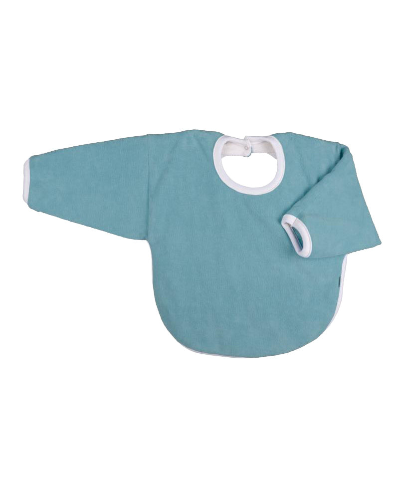 poplini iobio Slabbetje met mouwen - vintage blue 062132-07:0482