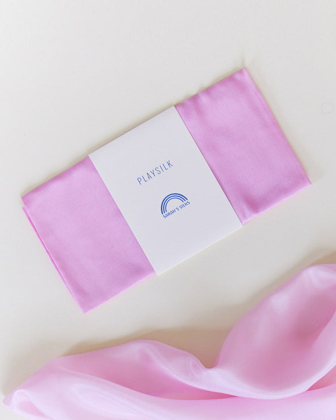 Sarah's Silks Playsilks pink