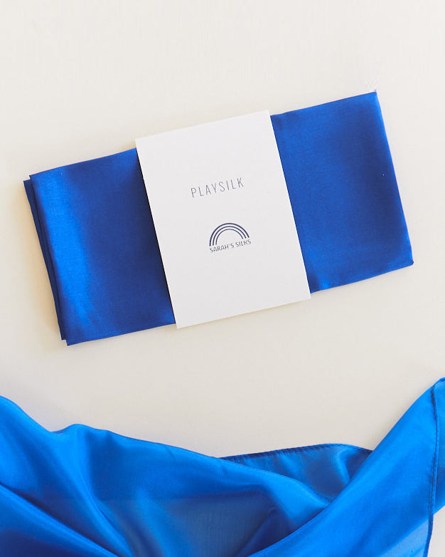 Sarah's Silks Playsilks royal blue