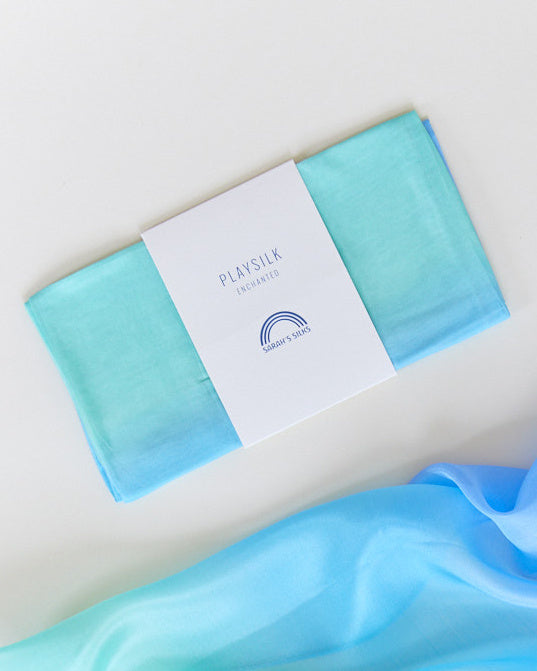 Sarah's Silks Playsilks sea