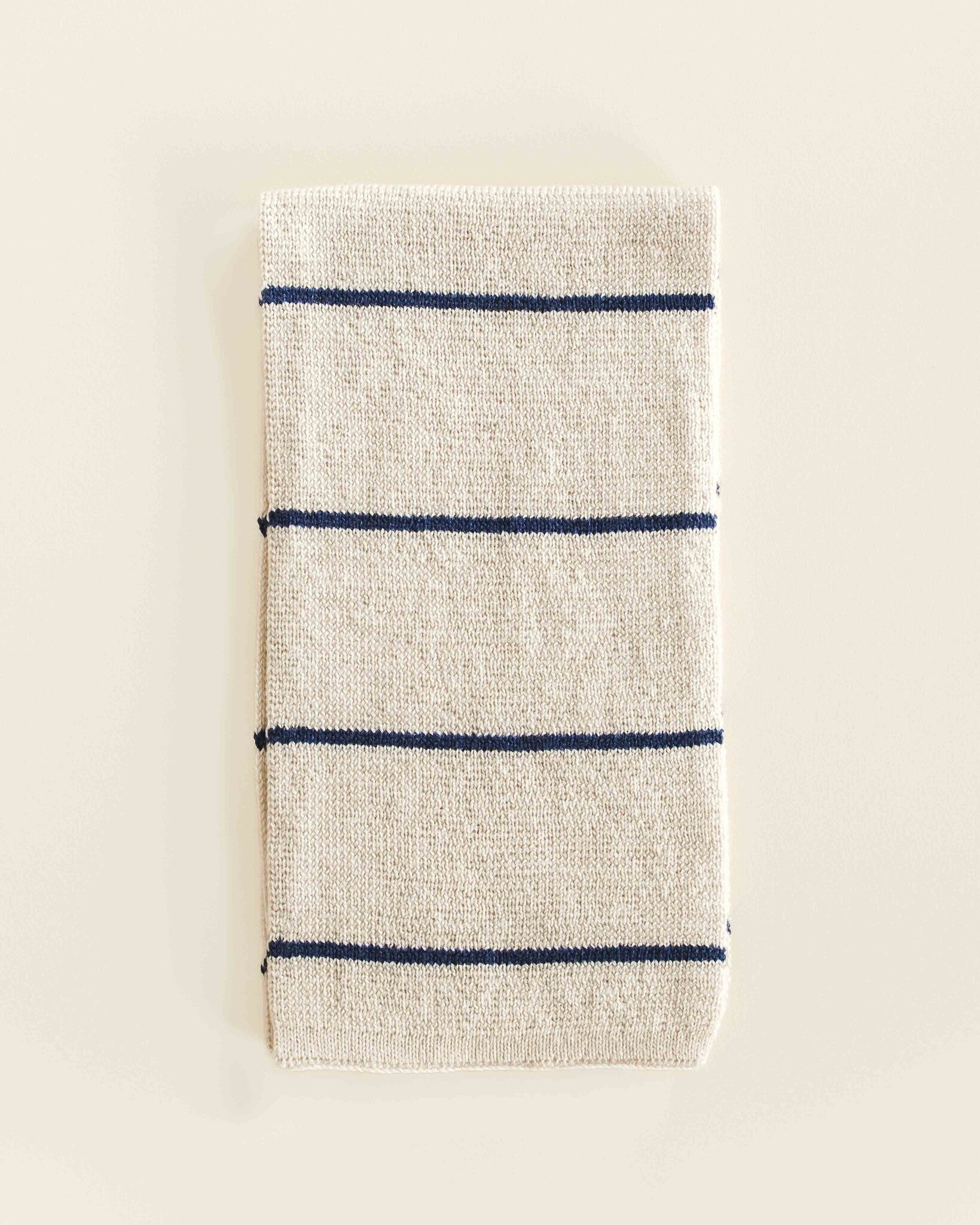 SCARF IGOR CREAM + BLUE 2