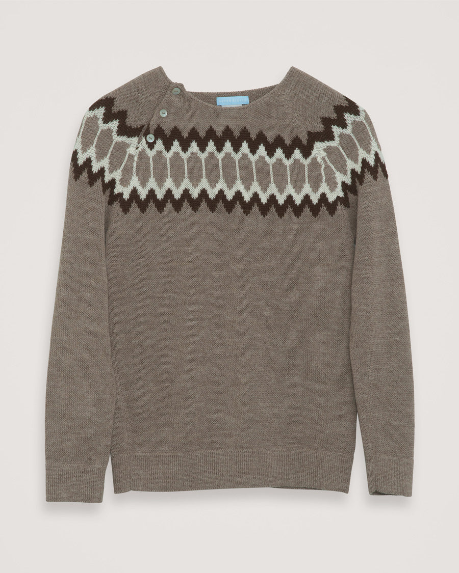 Serendi[ity trui dames alpaca W331-pebble_2