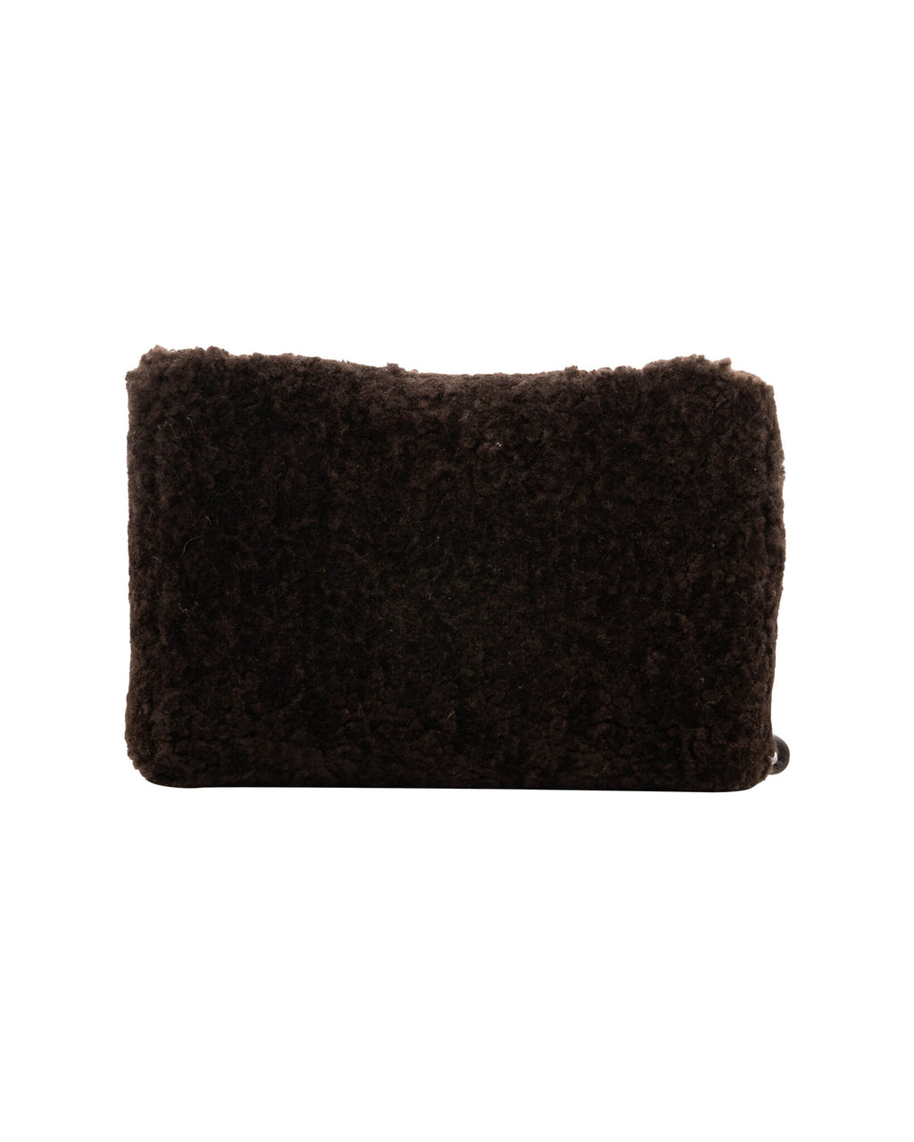 Shepherd Wollen clutch Ally - dark brown1
