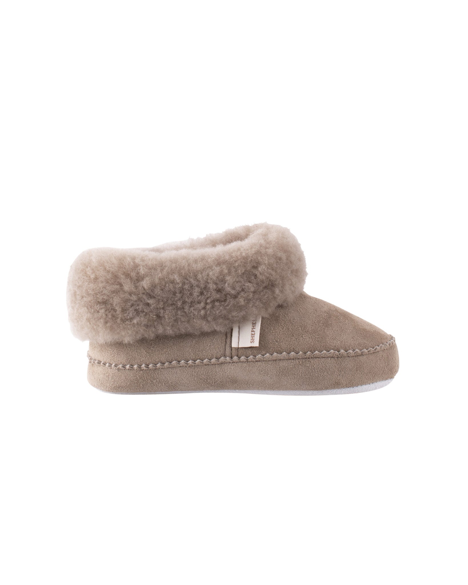 Shepherd Wollen kinderpantoffels Piteå - stone