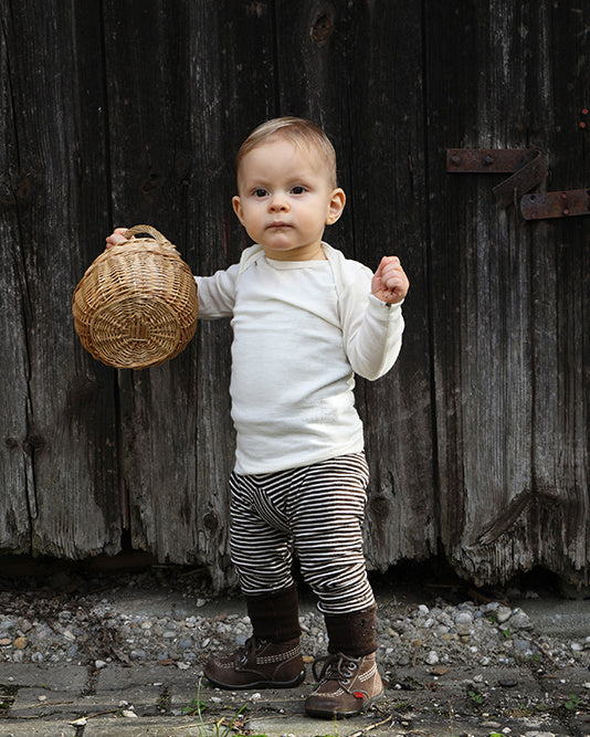 Shirt wol:zijde naturel 1