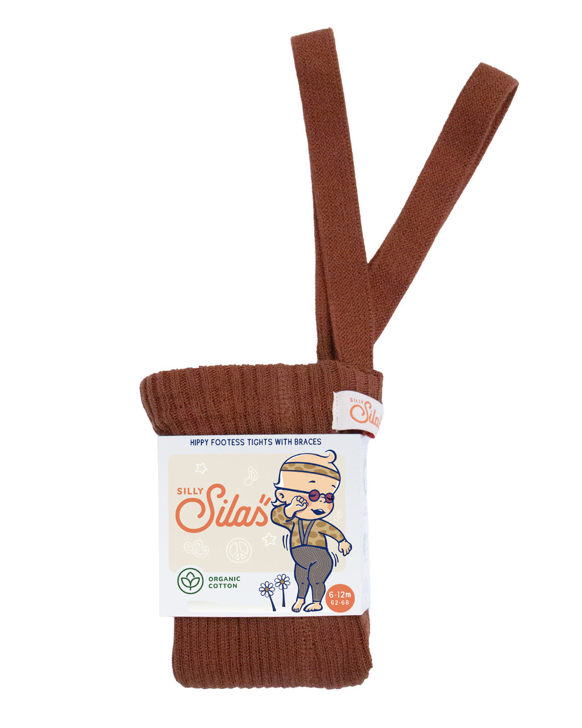Silly Silas footless hippy tights - cinnamon5