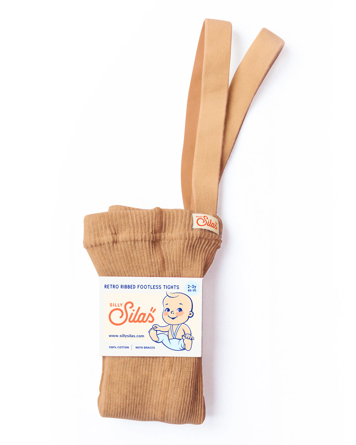 Silly-Silas-Footless_tights-Light_Brown_