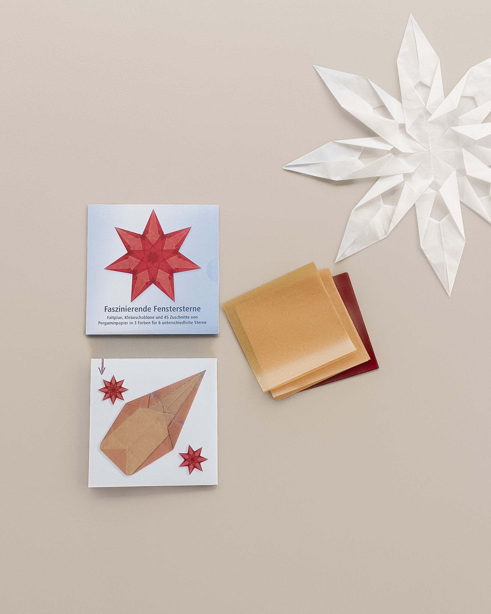 sterrenvouwen vliegerpapier