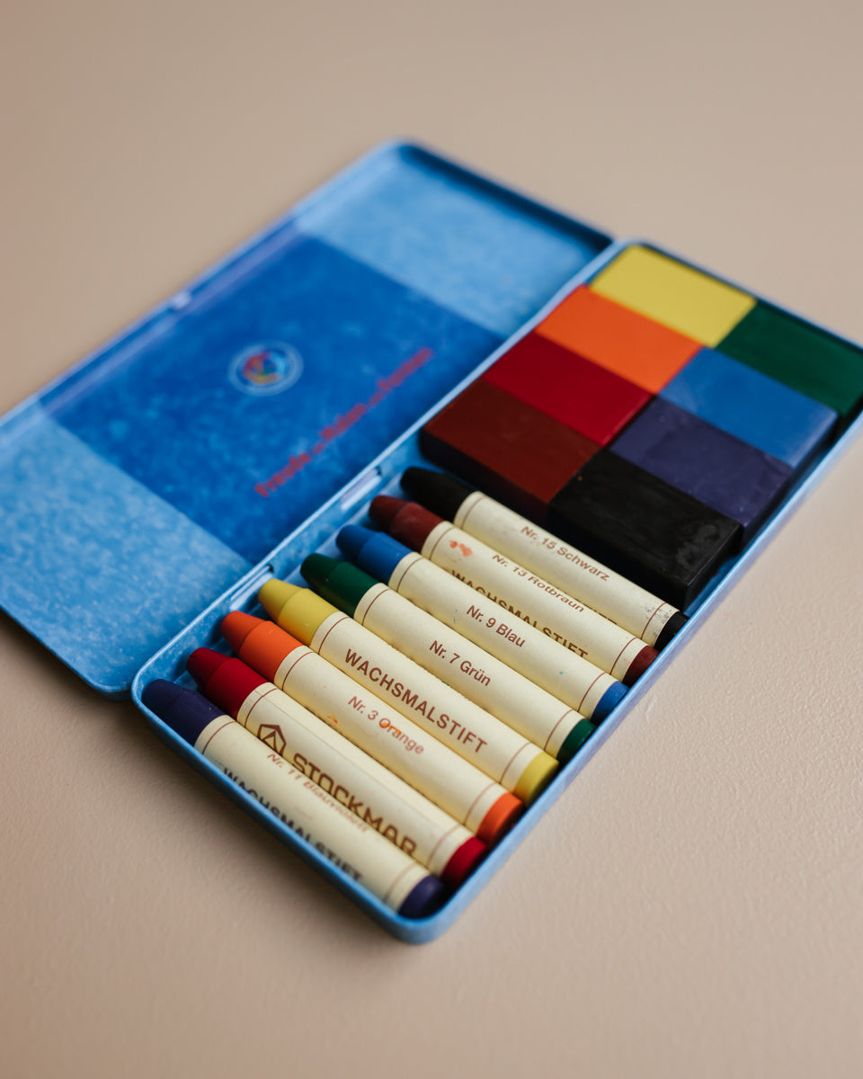 Stockmar beeswax drawing 8 blocks & sticks  85035081