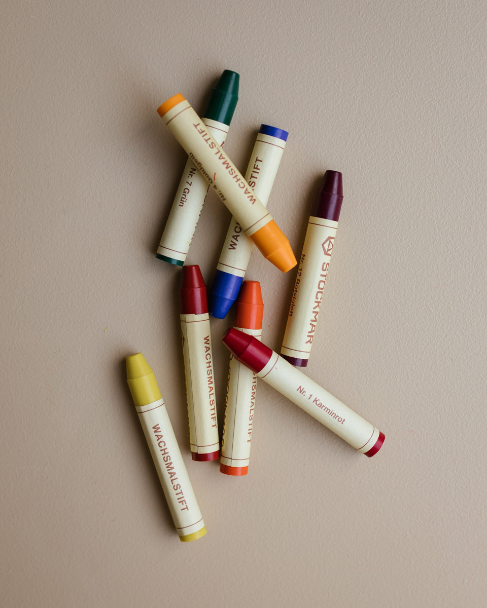 Stockmar beewax crayons 8 pieces