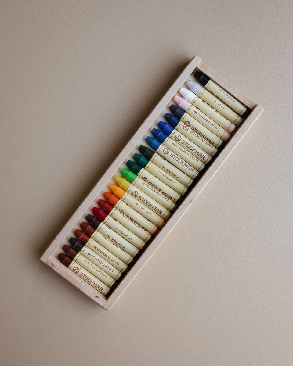 Stockmar bijenwas krijtstiftjes 24 stuks 85063100 2