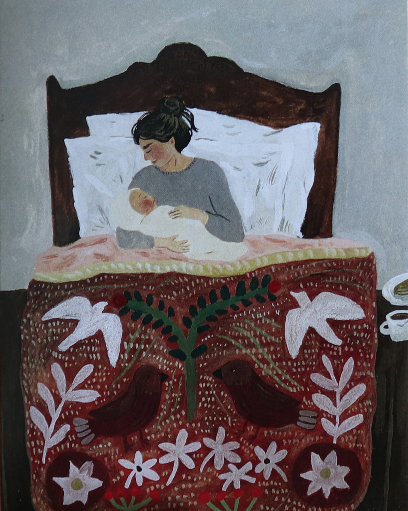 Tijana draws card Gentle beginnnings of motherhood