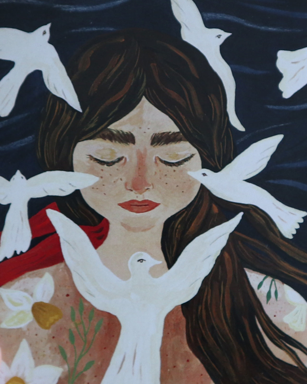 Tijana lukovic kaart vogel gedachtes