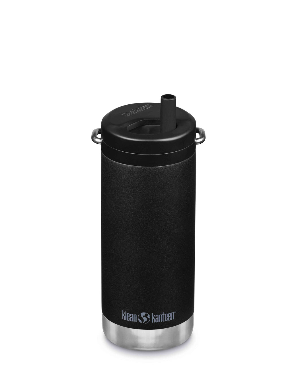TKWide drinkfles met twistdop 355 ml - mat zwart 1008308