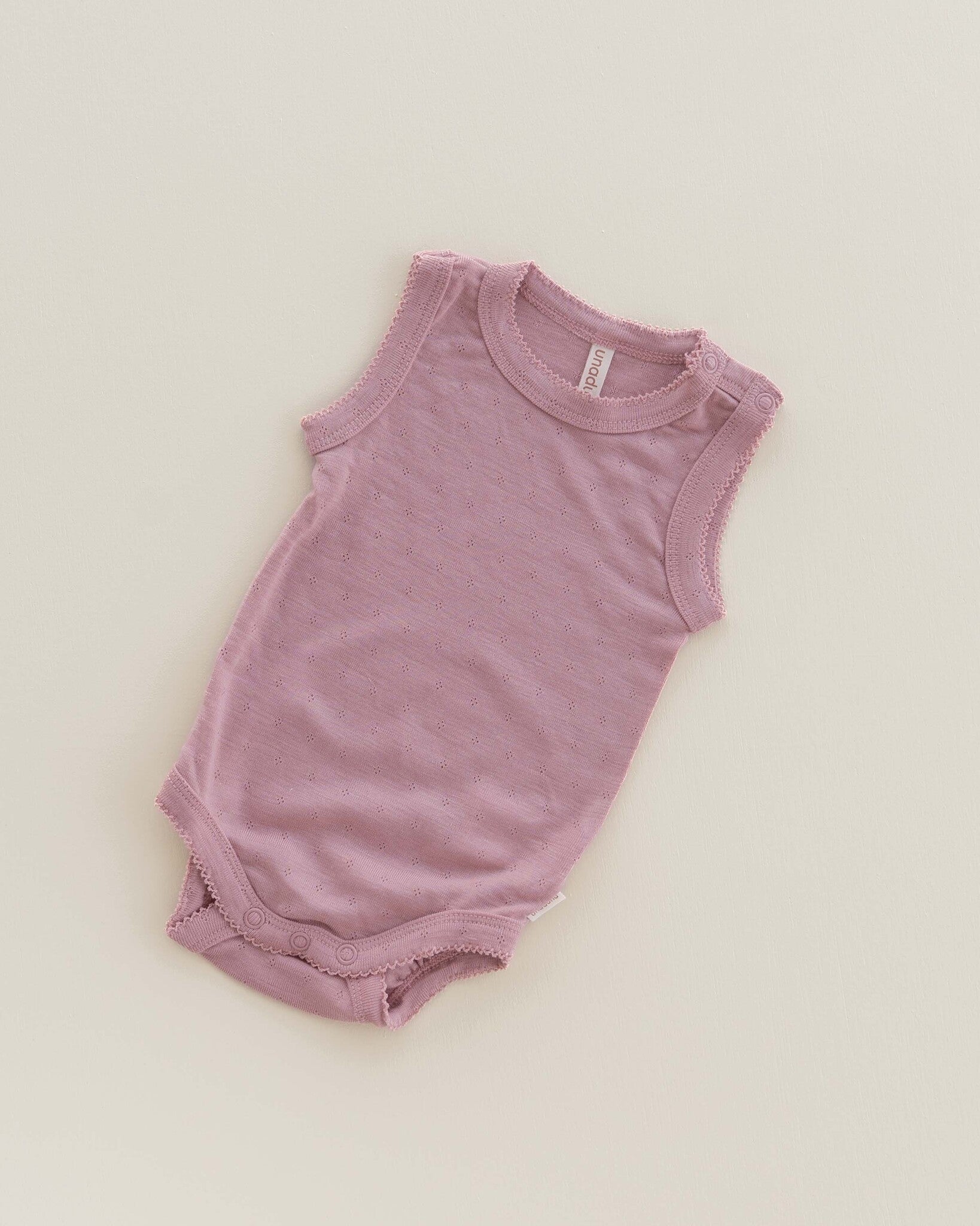 Unaduna - cameo rose - mouwloos romper -2